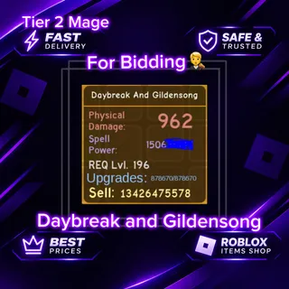 Daybreak And Gildensong | Dungeon Quest Reborn | DQR | EIR | EIF | Guilded Sky