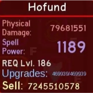 Hofund 796 POT (Bidd)