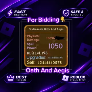 Gildenscale Oath and Aegis | Dungeon Quest Reborn | DQR | EIR | EIF | Guilded Sky