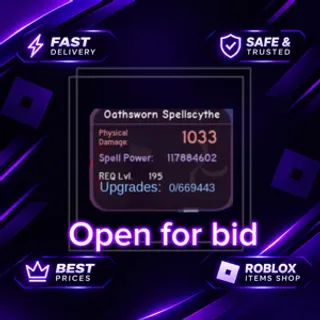 T2 Oathsworm Spellscythe | Dungeon Quest Reborn | DQR
