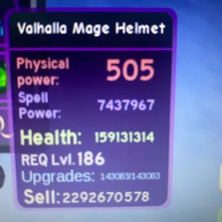 valhalla mage helmet