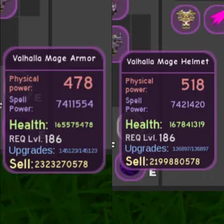 Valhalla Mage Set