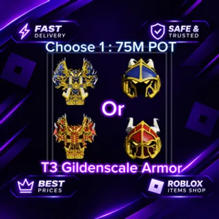 Purple 15m POT Gildenscale Armor | Dungeon Quest Reborn | DQR | EIR | EIF | Guilded Sky