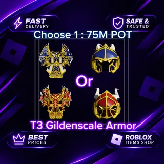 Purple 15m POT Gildenscale Armor | Dungeon Quest Reborn | DQR | EIR | EIF | Guilded Sky