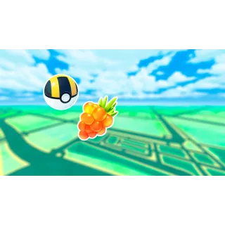 Pokémon GO Ultra Balls and Golden Razz Berry [Automatic Delivery]
