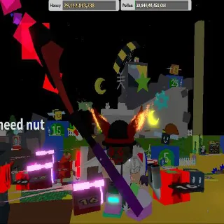 Bee Swarm Simulator Account ENDGAME RED! RED SCYTHE UNLOCKED