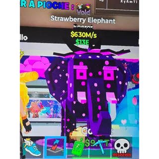 Stawberry éléphant void 630m