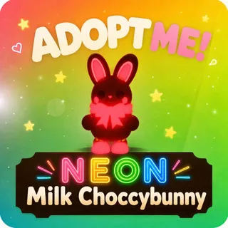 Neon Milk choccybuny