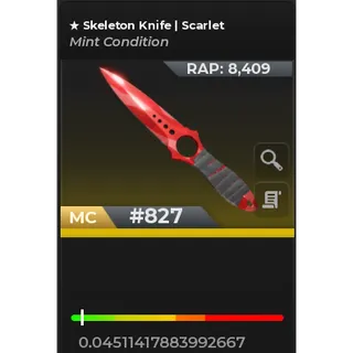 Bloxstrike - skeleton knife