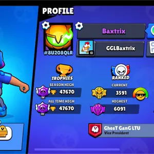 Brawl stars account 47k