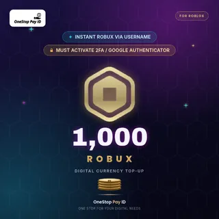 1000 ROBUX - INSTANT DELIVERY