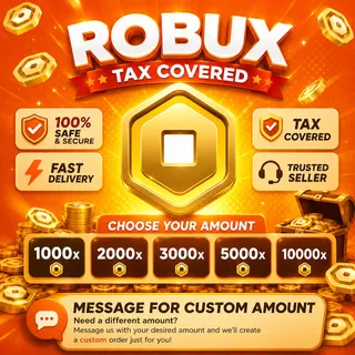 Robux 2000x Tax Covered
