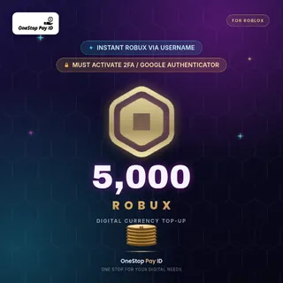 5000 ROBUX - INSTANT DELIVERY