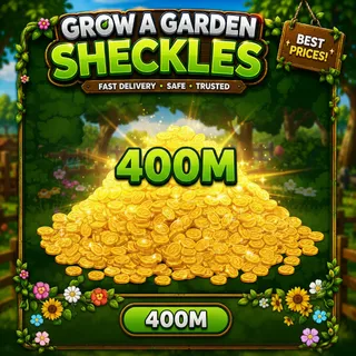 400m sheckles grow a garden 2