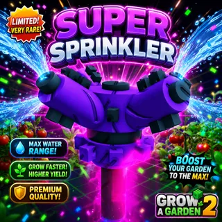 10x Super sprinkler grow a garden 2