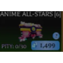 500x Anime All Star Crate 6