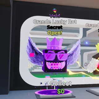 VOID GRANDE LUCKY ROT 1 TRAIT FORTNITE STEAL THE BRAINROT