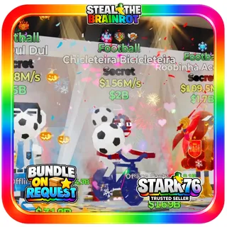 Football Chicleteirina Bicicleteirina Secret Fortnite Steal The Brainrot