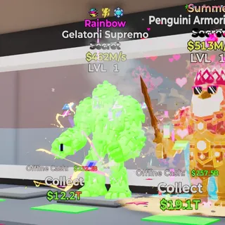 RAINBOW GELATONI SUPREMO STEAL THE BRAINROT FORTNITE