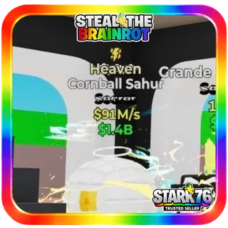 Heaven Cornball Sahur 1 Trait Fortnite Steal The Brainrot