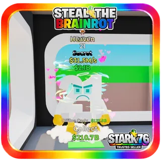 21 Heaven Secret 31.5M/s Fortnite Steal The Brainrot trait 1