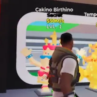 CAKINO BIRTHINO 50M/s STEAL THE BRAINROT FORTNITE