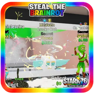 Lucky Rot Heaven Fortnite Steal The Brainrot trait 2