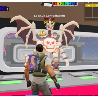 DEFAULT LA SKULL COMBINACION RARE FORTNITE STEAL THE BRAINROT