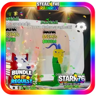 Football Il Sacro Cabrospaghetti Secret Fortnite Steal The Brainrot