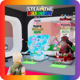 Fortnite Steal The Brainrot Aqua 67 Secret 97.1M/s