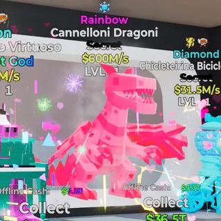 RAINBOW CANNELLONI DRAGONI STEAL THE BRAINROT FORTNITE