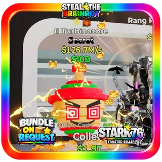  Il Turbinatore 126.7M/s Fortnite Steal The Brainrot