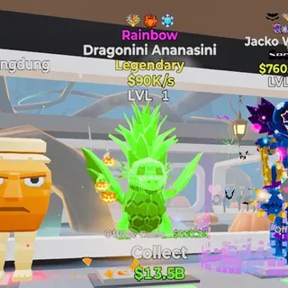 RAINBOW DRAGONINI ANANASINI FORTNITE STEAL THE BRAINROT