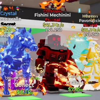 DARKNESS FISHINI MECHININI 41.3QI/S LVL 250 4 TRAITS FORTNITE STEAL THE BRAINROT