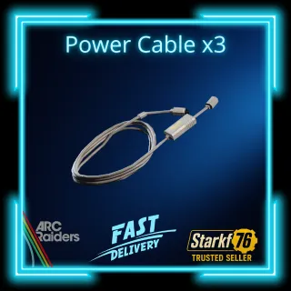 Power Cable x3