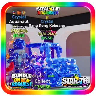 Crystal Rang Reng Kelerang 181.2M/s Fortnite Steal The Brainrot