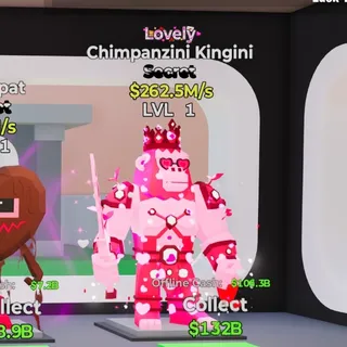 Fortnite Steal The Brainrot Chimpanzini Kingini Lovely
