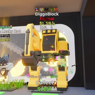 DIGGOBLOCK 5 TRAIT Fortnite Steal the Brainrot