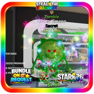 Zombie Catino Timeno 80.5M/s Steal The Brainrot