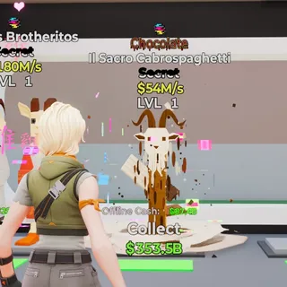 CHOCOLATE IL SACRO CABROSPAGHETTI  STEAL THE BRAINROT FORTNITE