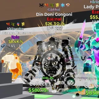 GOTHIC DIN DONI GONGONI 6 TRAITS 26.3Qi/s FORTNITE STEAL THE BRAINROT