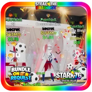 Football Coccobladina Secret Fortnite Steal The Brainrot