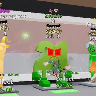 21 ZOMBIE STEAL THE BRAINROT FORTNITE