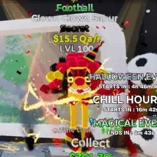 FOOTBALL CLOWN CLOWN SAHUR