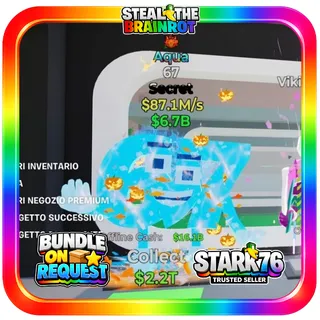 Aqua 67 1 Trait 87.1M/s Fortnite Steal The Brainrot