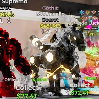 GOTHIC MECCAVALLO STEAL THE BRAINROT FORTNITE