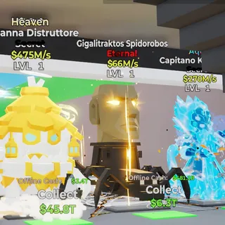 Eternal Gigalitraktos Spidorobos 66M/s Steal the Brainrot Fortnite