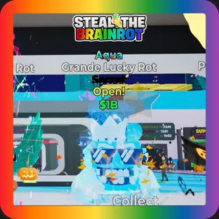 Fortnite Steal The Brainrot Aqua Grande Lucky Rot Secret