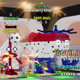 FOOTBALL STRAWBERRY ELEPHANT STEAL THE BRAINROT FORTNITE