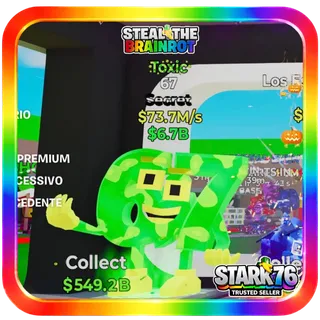 Toxic 67 73.7M/s Fortnite Steal The Brainrot